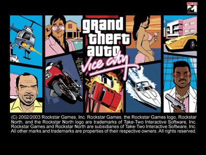 Grand Theft Auto: Vice City 2002 Microsoft Windows PC CD Rockstar-PC Gamez USA