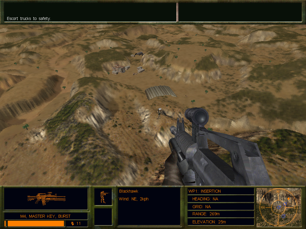 DELTA FORCE 2 Microsoft Windows PC CD-PC Gamez USA