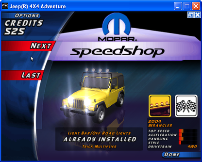 jeep 4x4 adventure Microsoft Windows PC CD-PC Gamez USA