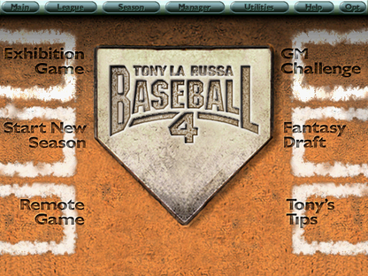 Tony La Russa Baseball 4 Microsoft Windows PC CD-PC Gamez USA