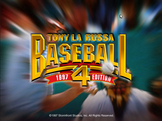 Tony La Russa Baseball 4 Microsoft Windows PC CD-PC Gamez USA
