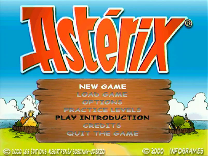 Asterix The Gallic War Microsoft Windows PC CD-PC Gamez USA
