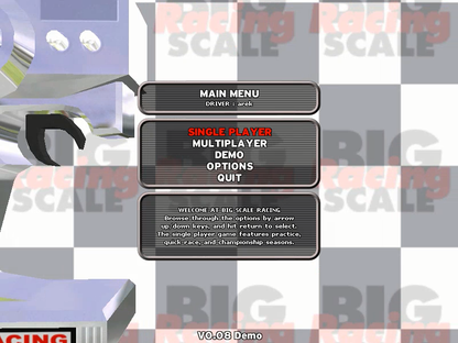 BIG SCALE RACING Microsoft Windows PC CD-PC Gamez USA