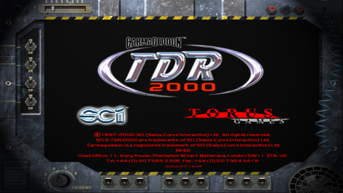 Carmageddon 3: TDR 2000 Microsoft Windows PC CD Torus Games SCi Xicat-PC Gamez USA