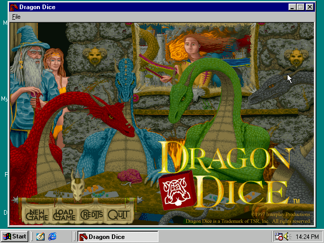 Dragon Dice Microsoft Windows PC CD-PC Gamez USA