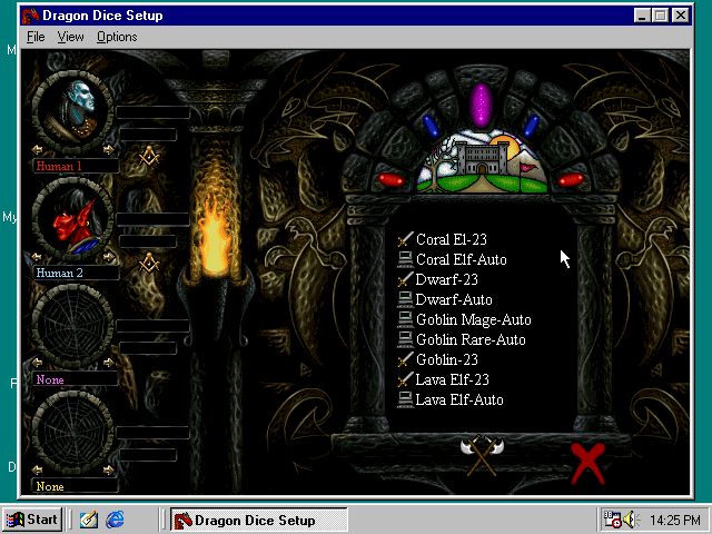 Dragon Dice Microsoft Windows PC CD-PC Gamez USA