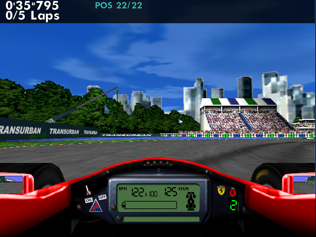 F1 Racing Simulation Microsoft Windows PC CD-PC Gamez USA