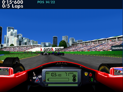 F1 Racing Simulation Microsoft Windows PC CD-PC Gamez USA