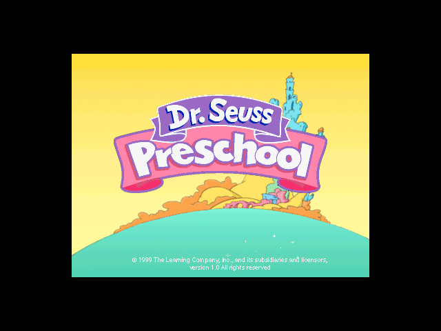 Dr. Seuss Preschool (Broderbund)(1998) Microsoft Windows PC CD-PC Gamez USA