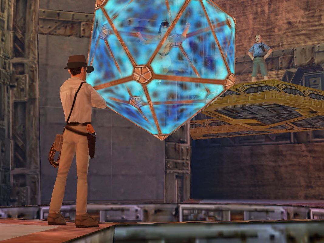 LucasArts Indiana Jones and the Infernal Machine Disc 1 -2 Microsoft Windows PC CD-PC Gamez USA