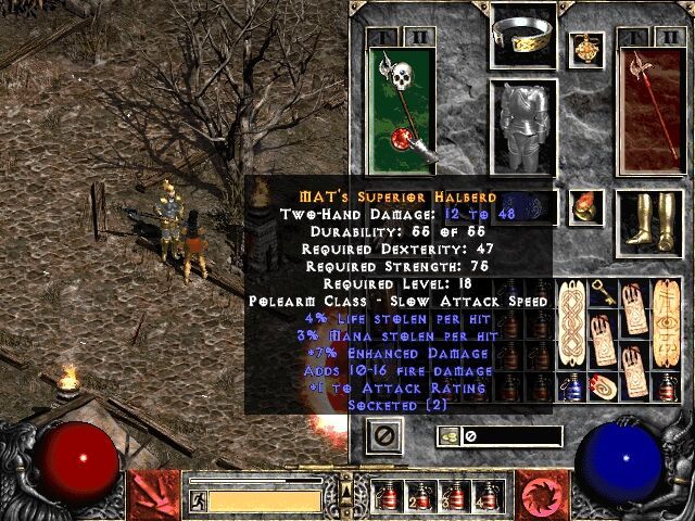 Diablo II - Lord Of Destruction Microsoft Windows PC CD-PC Gamez USA