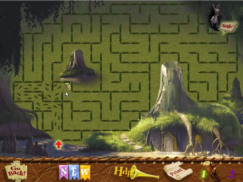 Shrek Game Land Activity Center Microsoft Windows PC CD-PC Gamez USA