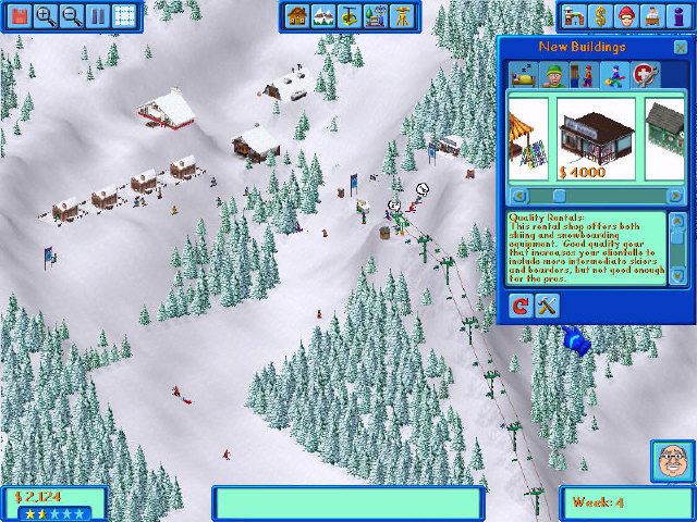 Ski Resort Tycoon Microsoft Windows PC CD-PC Gamez USA