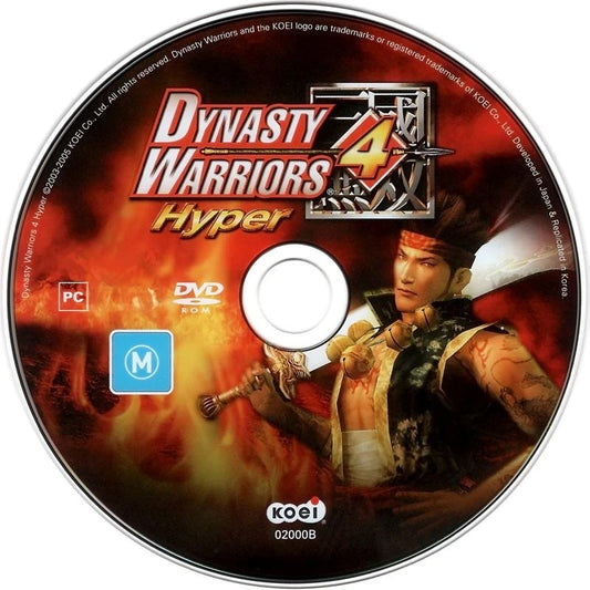 Dynasty Warriors 4 Microsoft Windows PC DVD-PC Gamez USA