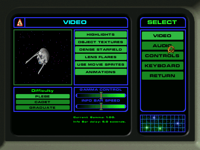 Star Trek - Starfleet Academy Disc 1-5 Microsoft Windows PC CD-PC Gamez USA