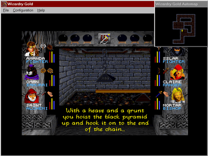 Wizardry Gold Microsoft Windows PC CD-PC Gamez USA