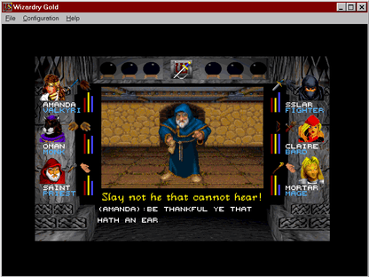 Wizardry Gold Microsoft Windows PC CD-PC Gamez USA