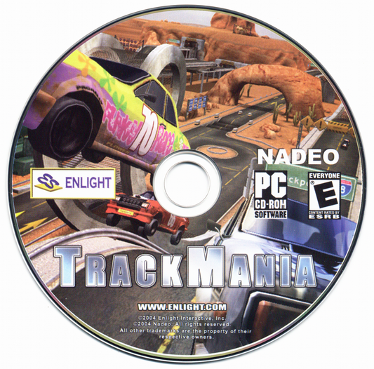 TrackMania Microsoft Windows PC CD-PC Gamez USA