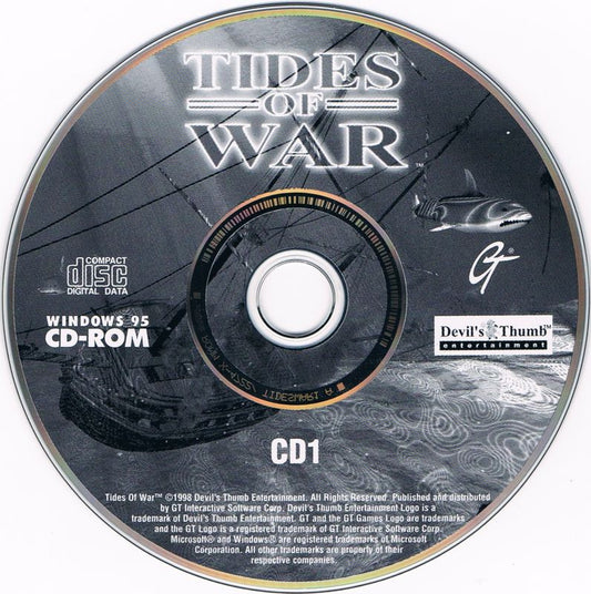 Tides of War Disc 1-2 Microsoft Windows PC CD-PC Gamez USA