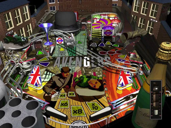 AVENGERS Pinball Microsoft Windows PC CD-PC Gamez USA