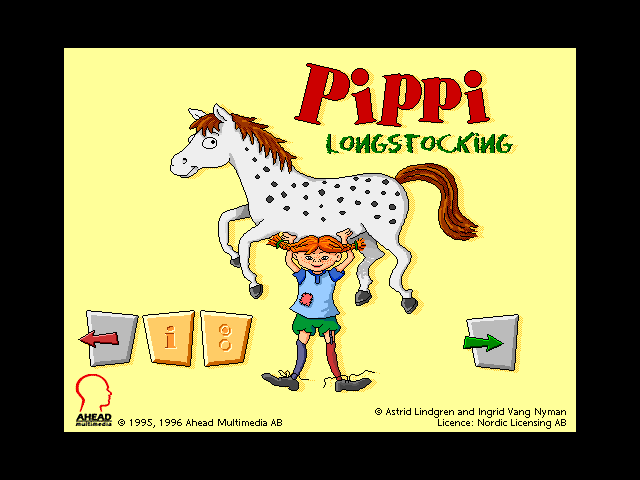 Pippi FiFi(1995) Microsoft Windows 3.X CD by PC Gamez USA