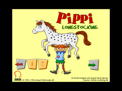 Pippi FiFi(1995) Microsoft Windows 3.X CD by PC Gamez USA