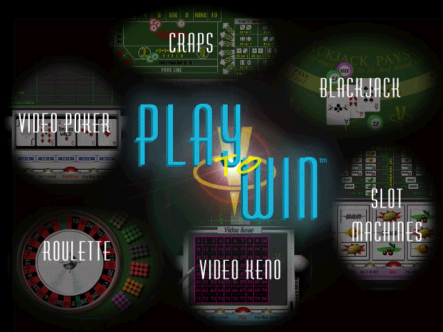 Play to Win Casino (1998) Microsoft Windows 3.X CD by PC Gamez USA