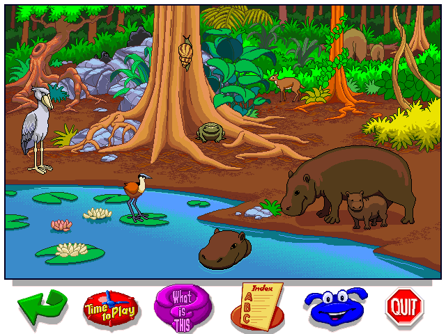 Let's Explore the Jungle with Buzzy Microsoft Windows PC CD-PC Gamez USA