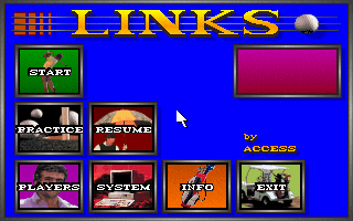 Links - The Challenge of Golf Microsoft Windows PC CD-PC Gamez USA
