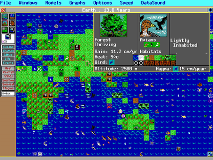 SimEarth Microsoft Windows PC CD-PC Gamez USA