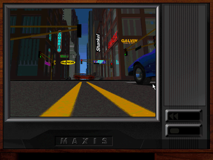 Streets of SimCity Microsoft Windows PC CD-PC Gamez USA
