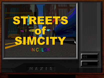 Streets of SimCity Microsoft Windows PC CD-PC Gamez USA