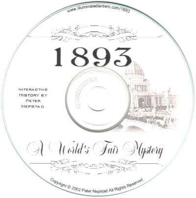 1893 A World's Fair Mystery Microsoft Windows PC CD