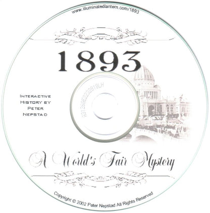 1893 A World's Fair Mystery Microsoft Windows PC CD-PC Gamez USA
