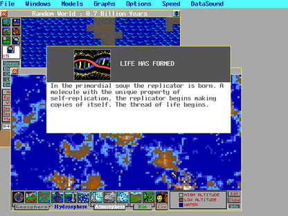 SimEarth Microsoft Windows PC CD-PC Gamez USA