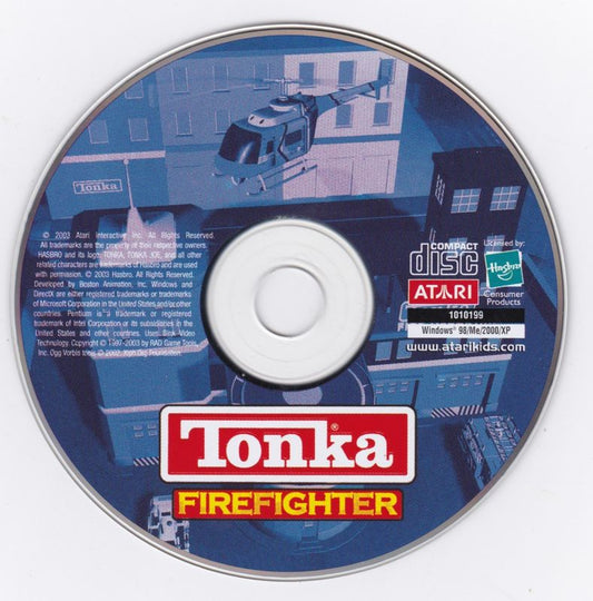 Tonka Firefighter Microsoft Windows PC CD-PC Gamez USA