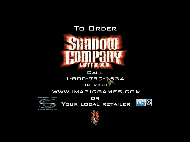 Shadow Company Microsoft Windows PC CD-PC Gamez USA