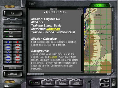 Janes Combat Simulations IAF Israeli Air Force Microsoft Windows PC CD-PC Gamez USA