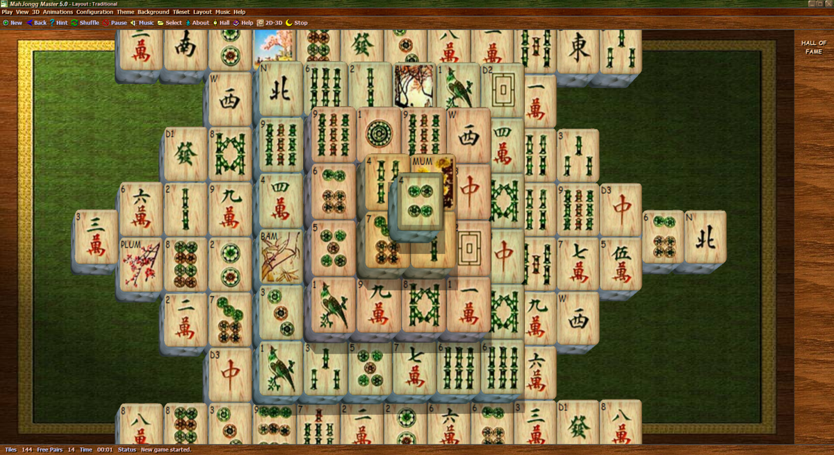 Mahjongg Master 5 Microsoft Windows PC CD-PC Gamez USA