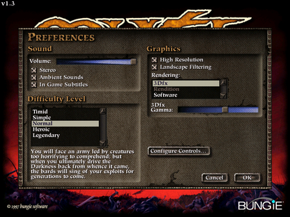 Myth The Fallen Lords 1997 Microsoft Windows PC CD Bungie Eidos-PC Gamez USA