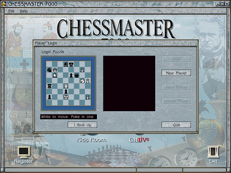 Chessmaster 7000 Disc 1-2 Microsoft Windows PC CD-PC Gamez USA