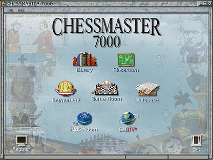 Chessmaster 7000 Disc 1-2 Microsoft Windows PC CD-PC Gamez USA