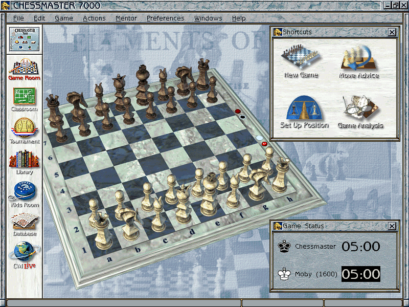 Chessmaster 7000 Disc 1-2 Microsoft Windows PC CD-PC Gamez USA