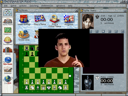 Chessmaster 7000 Disc 1-2 Microsoft Windows PC CD-PC Gamez USA