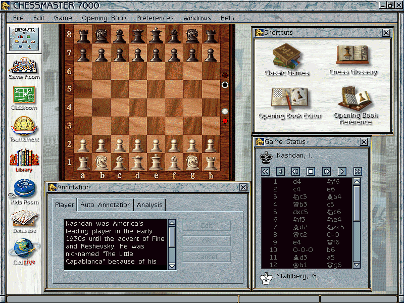 Chessmaster 7000 Disc 1-2 Microsoft Windows PC CD-PC Gamez USA