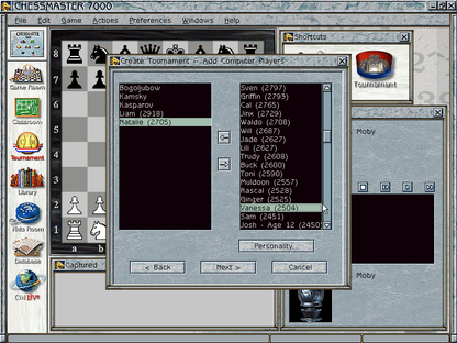 Chessmaster 7000 Disc 1-2 Microsoft Windows PC CD-PC Gamez USA