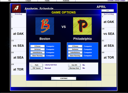Season Ticket Baseball Microsoft Windows PC CD-PC Gamez USA