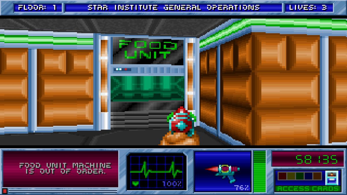 Blake Stone - Aliens of Gold Microsoft Windows PC CD-PC Gamez USA