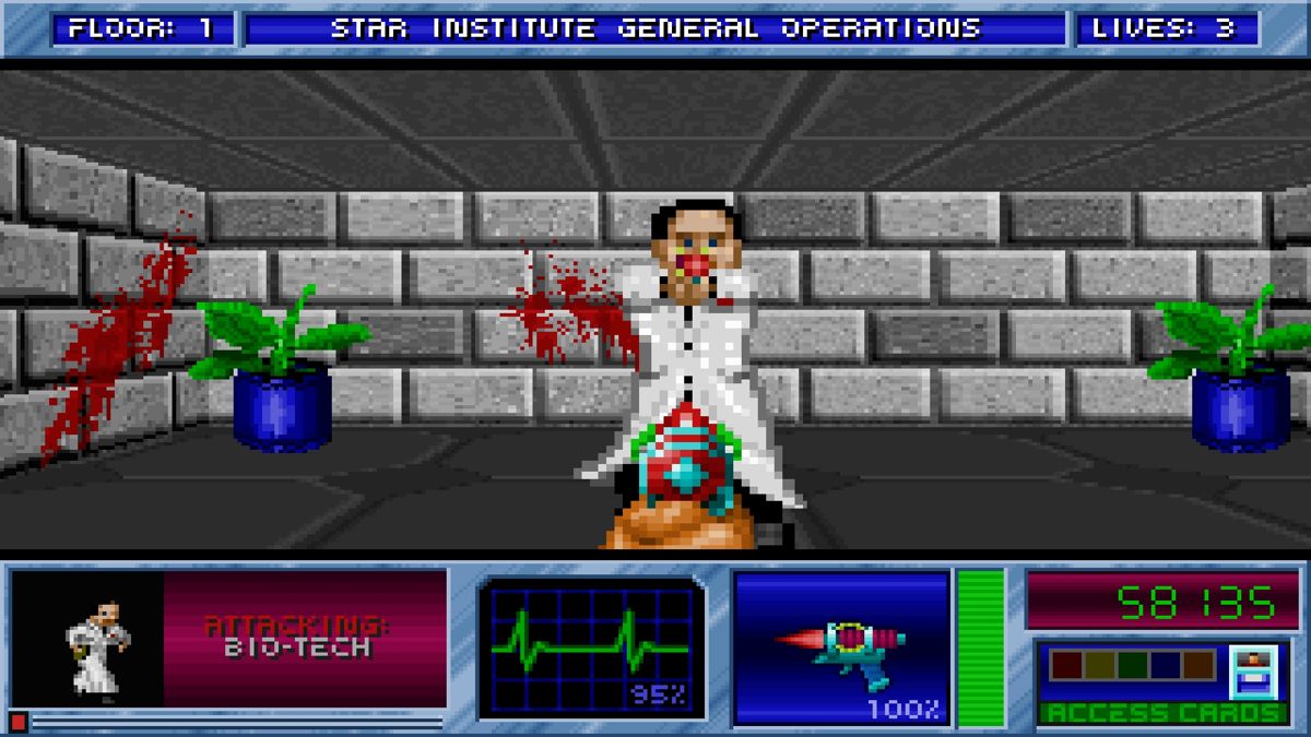 Blake Stone - Aliens of Gold Microsoft Windows PC CD-PC Gamez USA