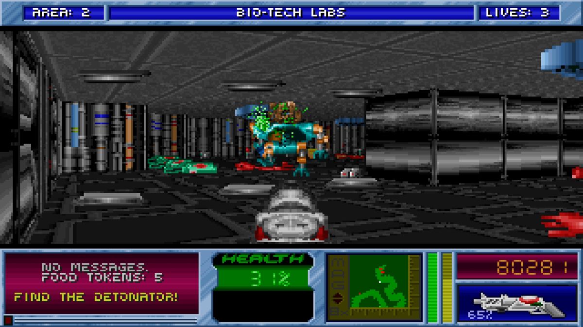 Blake Stone - Aliens of Gold Microsoft Windows PC CD-PC Gamez USA